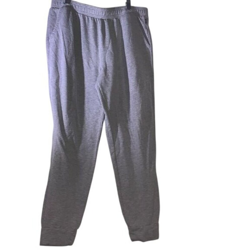 Eddie Bauer Womens XL Lounge Pants Heather Gray Cotton